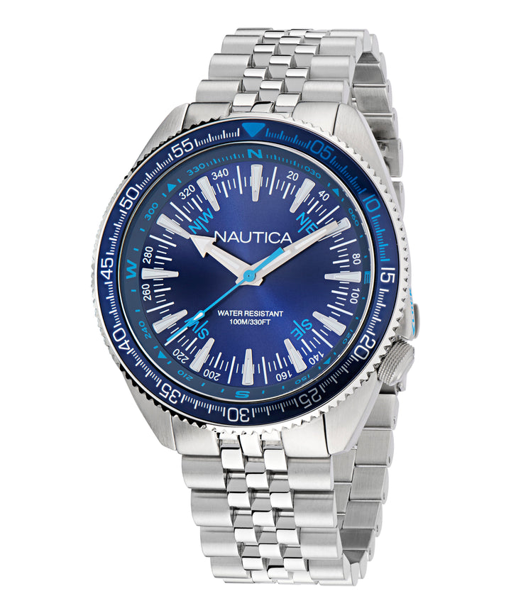 SPORTY Stainless Steel / Stainless Steel Blue Dial