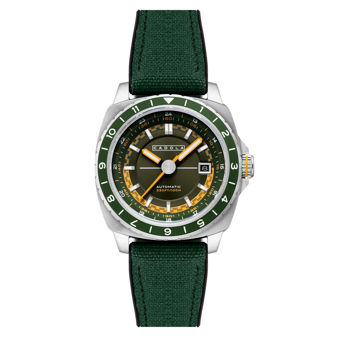 Overdrive Automatic Green / Green Canvas Green Dial