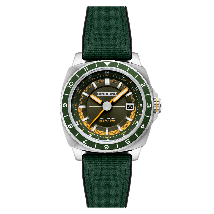Overdrive Automatic Green / Green Canvas Green Dial