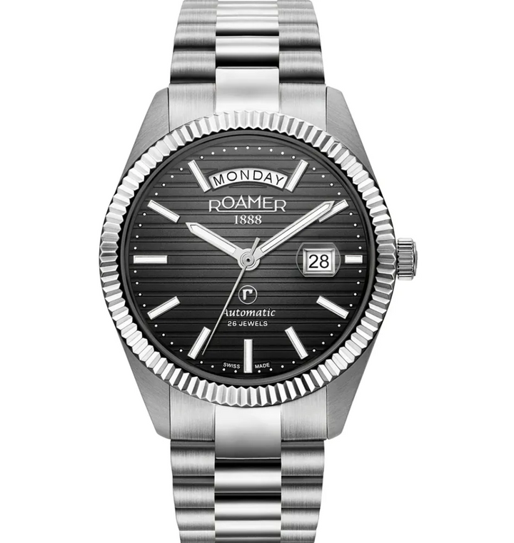 Primeline Daydate II A01-WA Black Dial