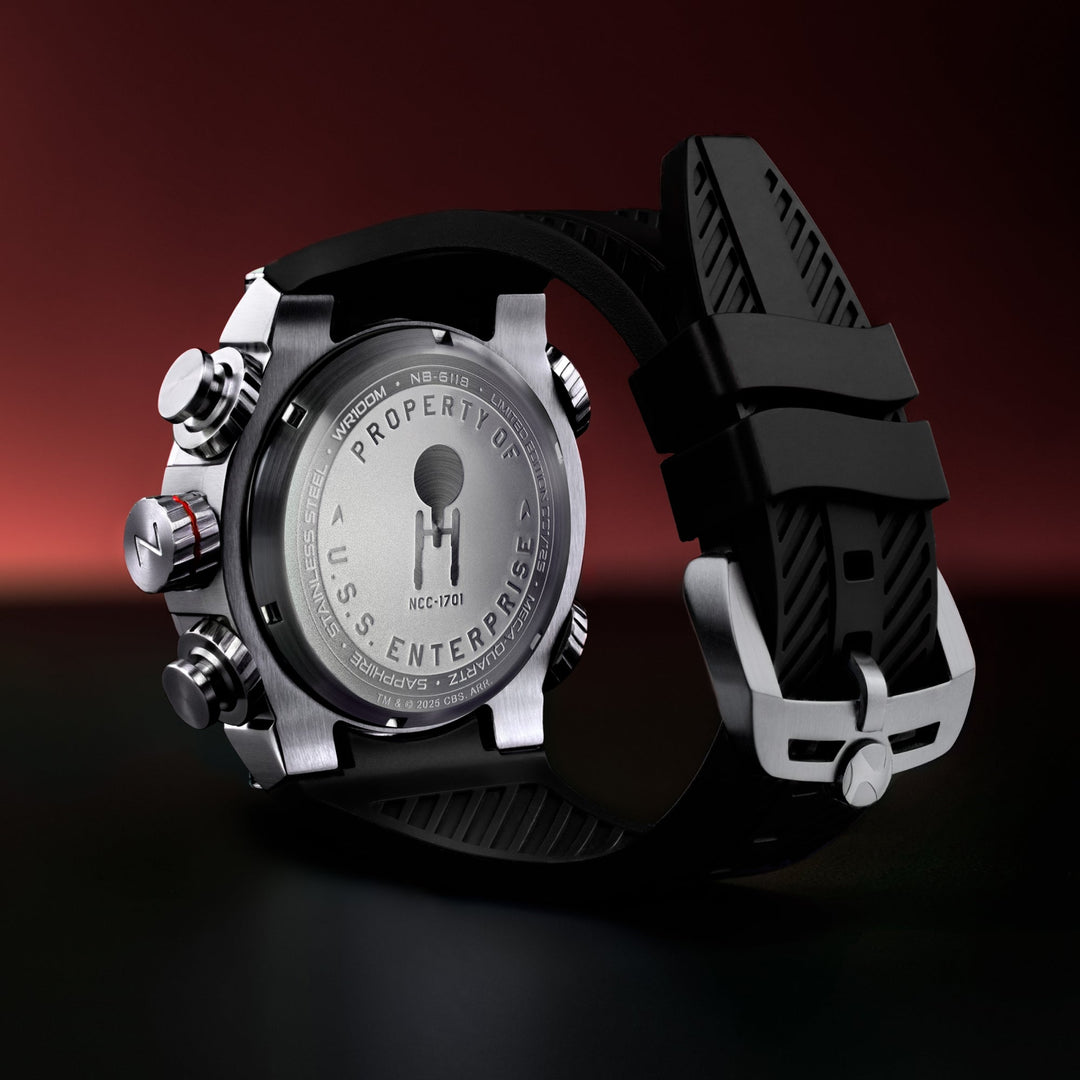 Deimos Chronograph Star Trek Galileo Limited Edition | Black Dial
