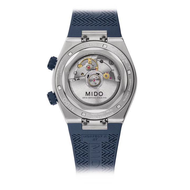 Multifort 8 Two Crowns Blue/Stainless Steel Blue Dial