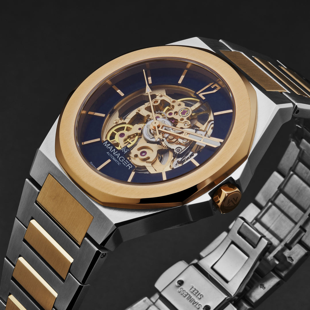 Open mind MAN-RO-08-BM / Blue | Blue Dial