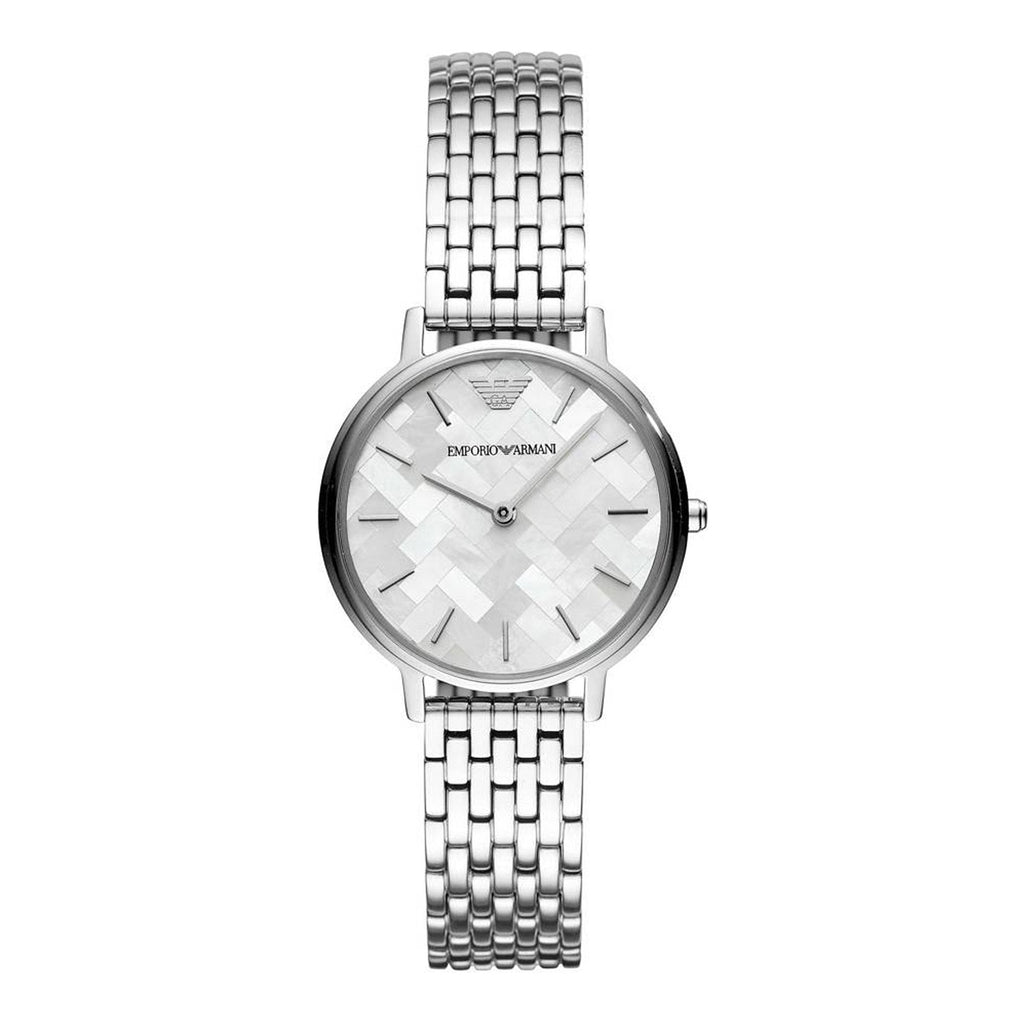 Classic Mother-Of-Pearl Dial / Stainless Steel Bracelet Silver Dial