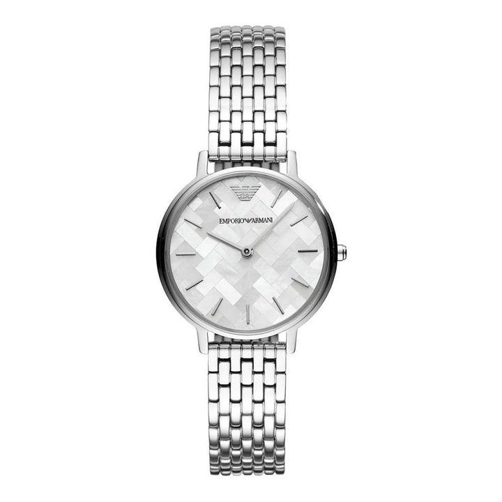 Classic Mother-Of-Pearl Dial / Stainless Steel Bracelet Silver Dial