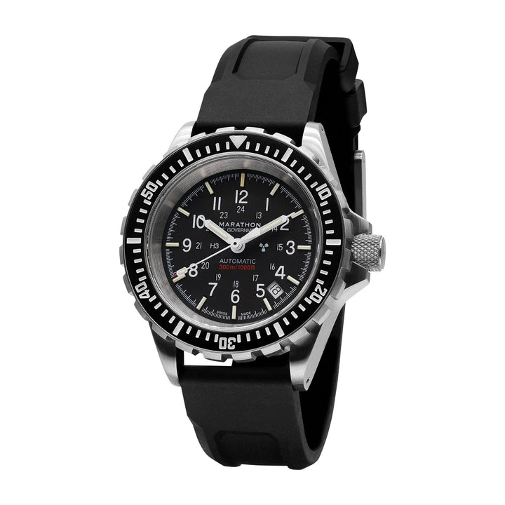 Dive SS/BKSS 3PC RUBBER (WW194006SS-0030) | Black Dial