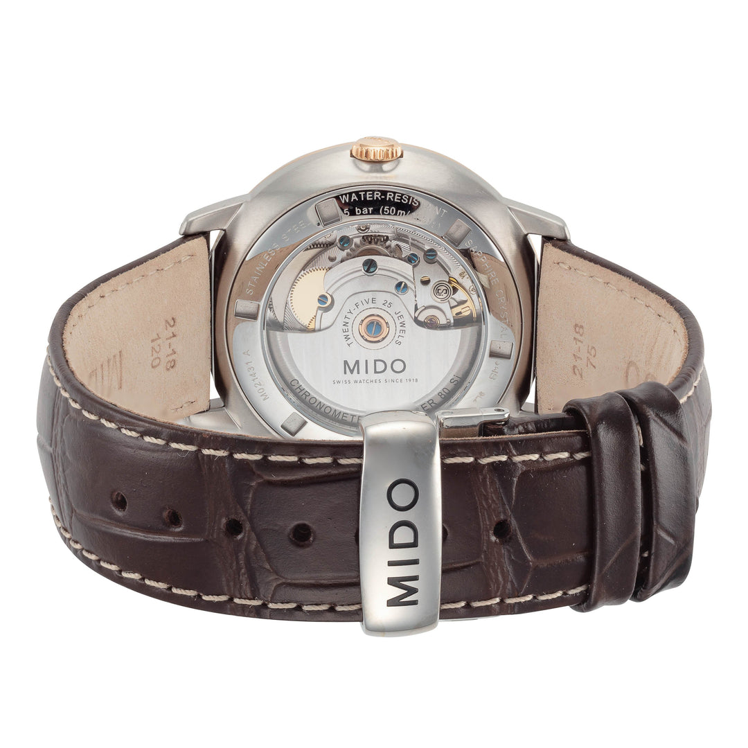 Commander II 40mm / Grey / Brown | Grey Dial