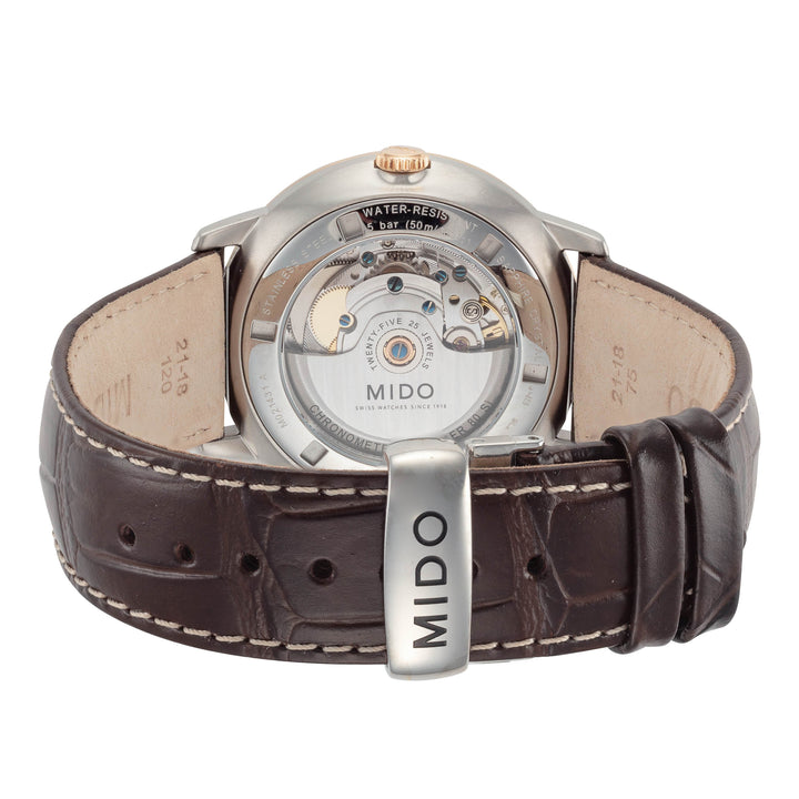 Commander II 40mm / Grey / Brown | Grey Dial