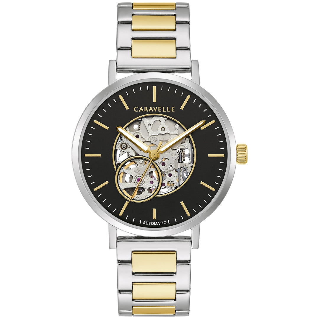 Classic 39.5mm / Black / Silver and Gold | Black Dial