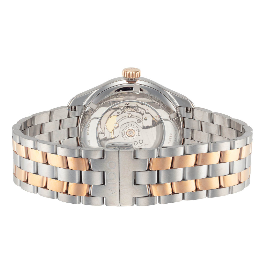 Belluna II 42mm / Anthracite / Silver and Rose Gold | Anthracite Dial