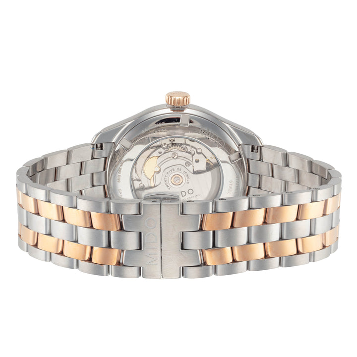 Belluna II 42mm / Anthracite / Silver and Rose Gold | Anthracite Dial
