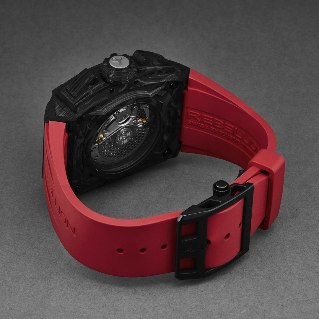 Re1 2.0 RBRE12CH.CA.RD / Black red | Black Red Dial
