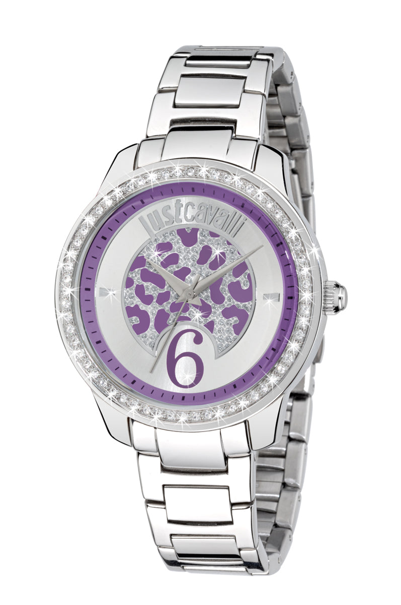 Just Cavalli 40mm / Purple / White | White Dial