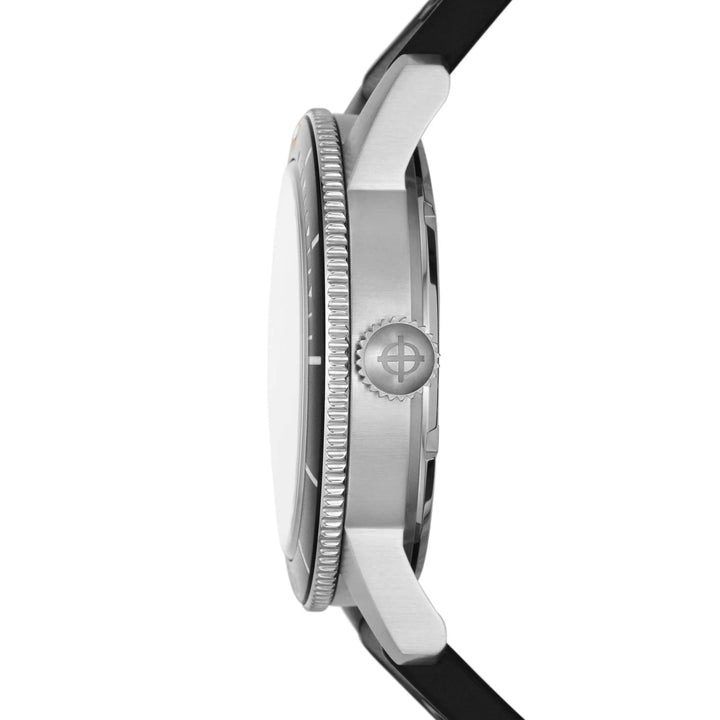 Super Sea Wolf Black Dial / Black Top Ring Silver Dial
