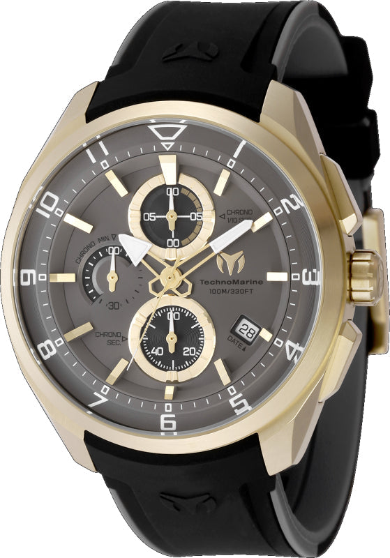 Ocean Quantum 44mm / Grey / Black and Grey | Grey Dial