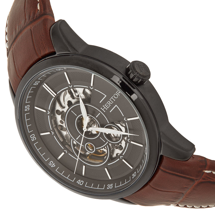 Davies Black/Brown | Black Dial