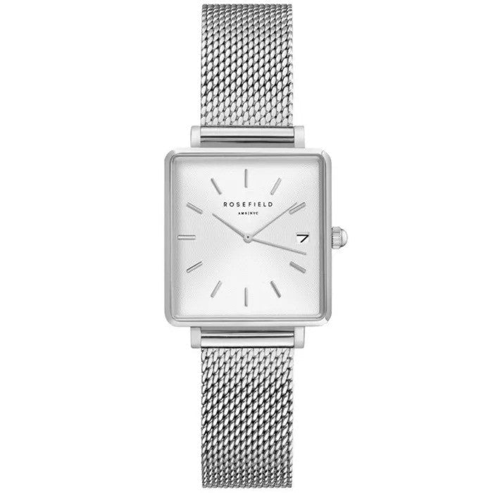 Boxy 26mm / White / Silver | White Dial