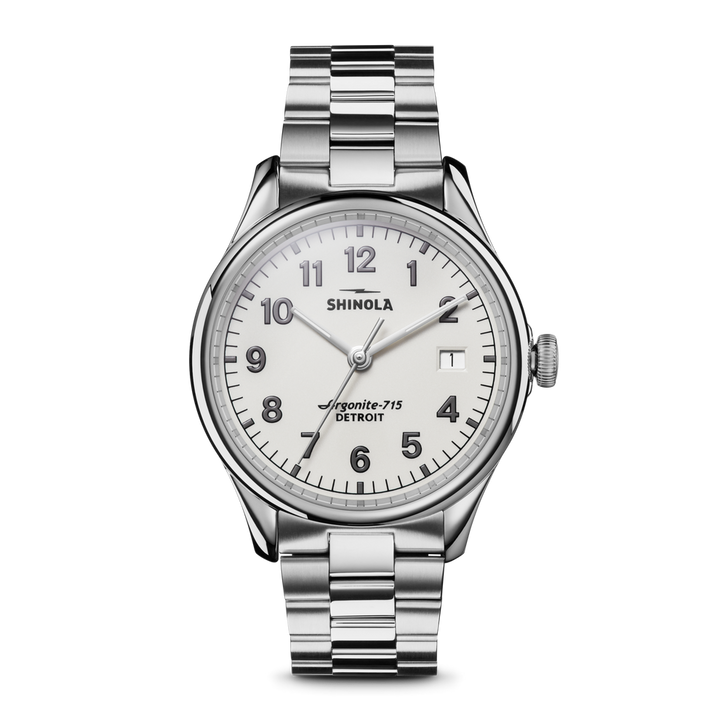Vinton 38mm White | White Dial
