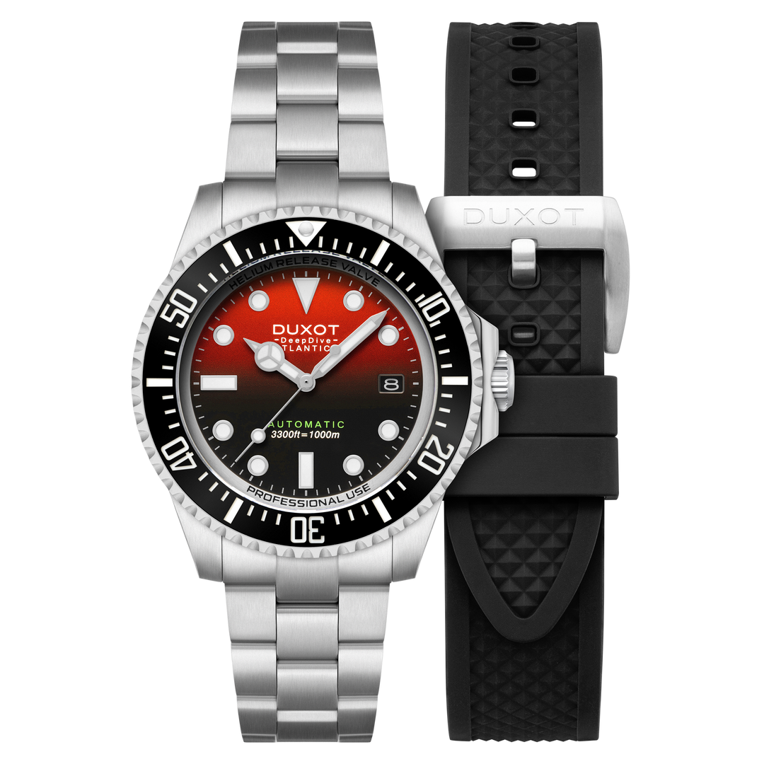Atlantica Deep Dive Automatic Limited Edition Orange / Stainless Steel | Orange 