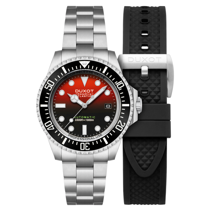 Atlantica Deep Dive Automatic Limited Edition Orange / Stainless Steel | Orange 