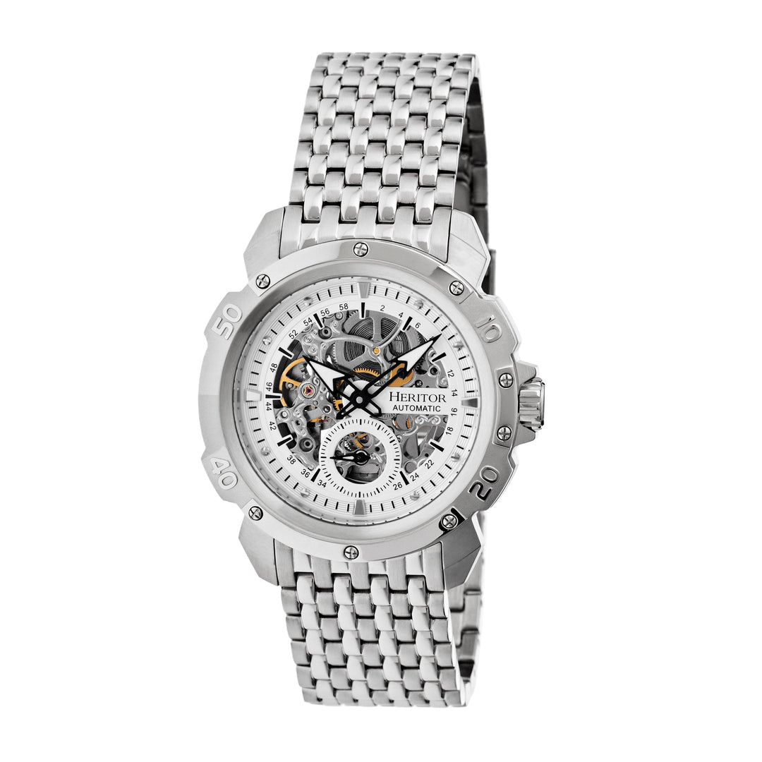 Conrad Stainless Steel Silver | White Dial