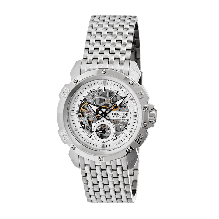 Conrad Stainless Steel Silver | White Dial
