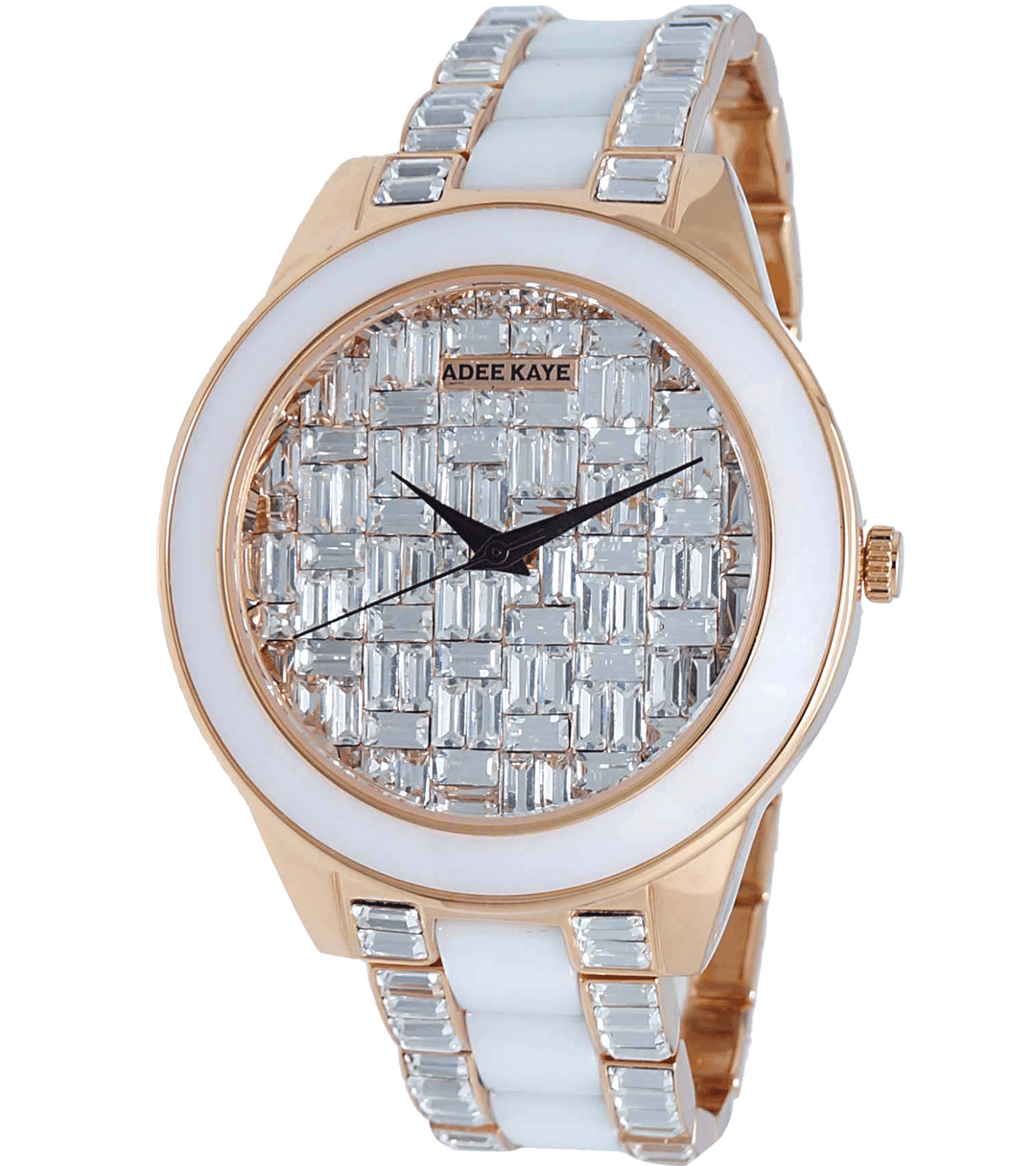VENICE WHITE/ROSETONE | Silver Dial