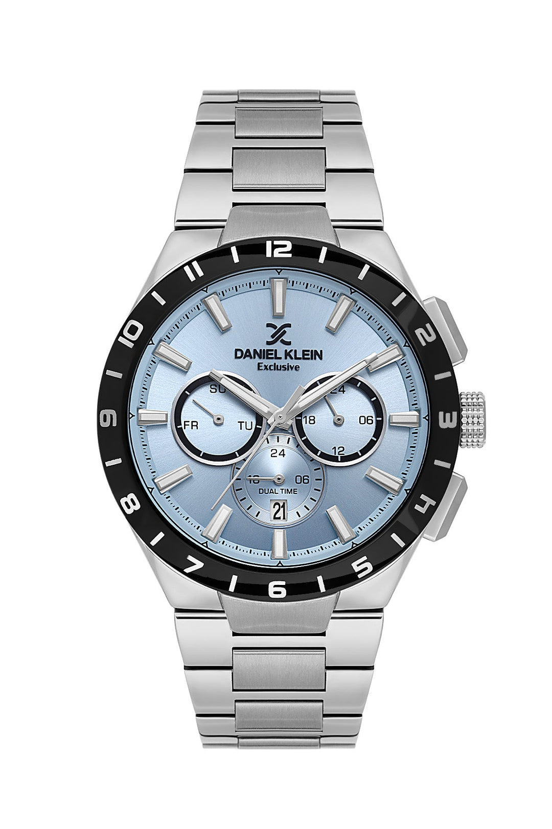 Dual Time Urban Diver Silver / Blue Dial Blue Dial