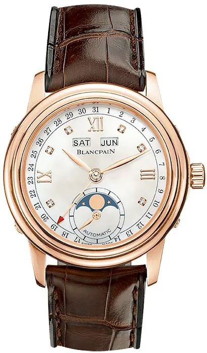 Ladybird Qantieme Complete 34 mm / White / Brown White Dial