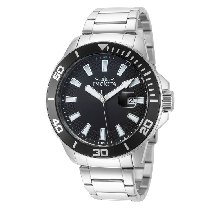 Pro Diver 45mm / Black / Silver | Black Dial