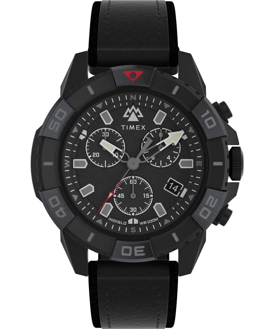 EXPEDITION NORTH Black / Low Lead Brass | Black Dial