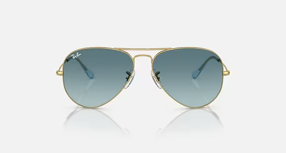 AVIATOR GRADIENT UNISEX / GOLD - BLUE GRADIENT GREY |  Dial