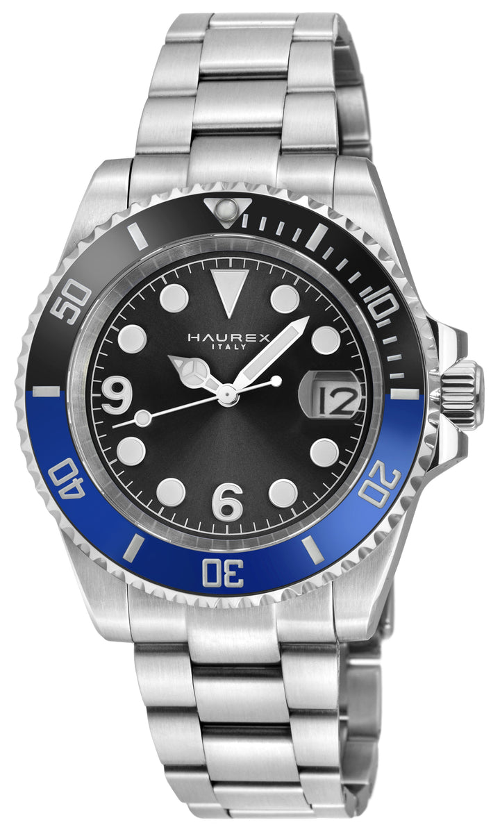 Barracuda 316L Case, Black Sunray Dial, Ceramic Bezel, 316L Stainless Steel Brac