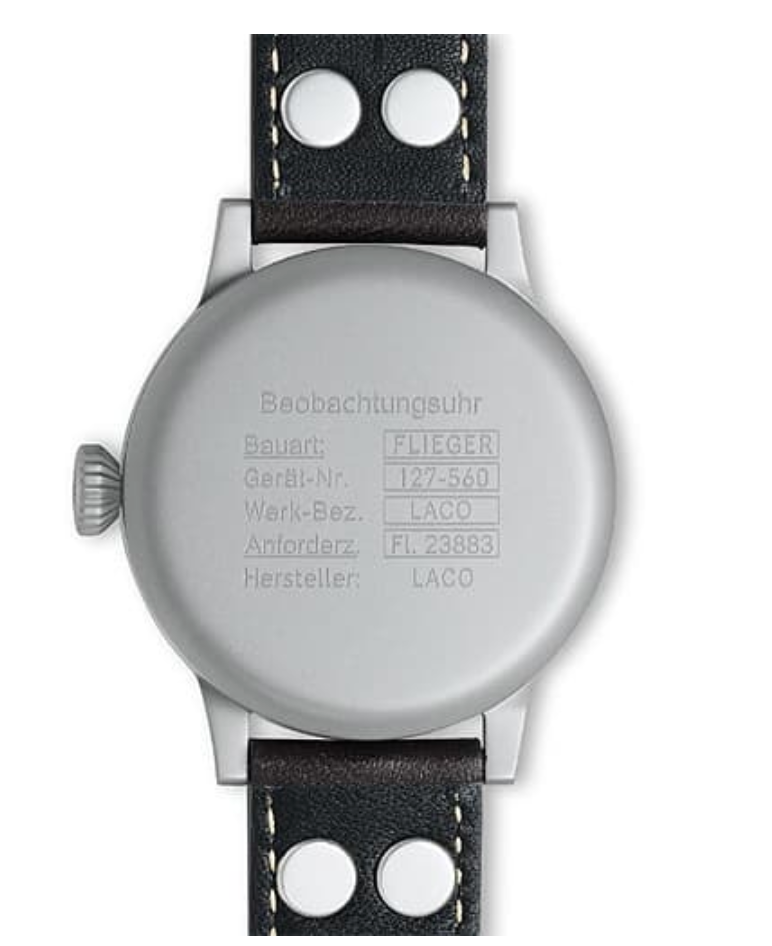Paderborn Pilot Watch Original 42mm Automatic Black Dial