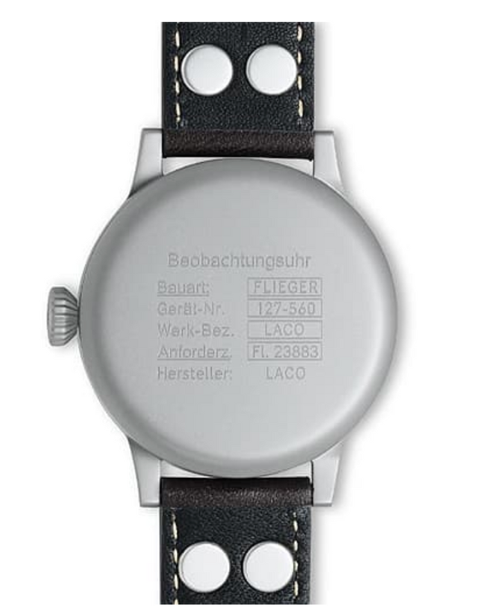 Paderborn Pilot Watch Original 42mm Automatic Black Dial