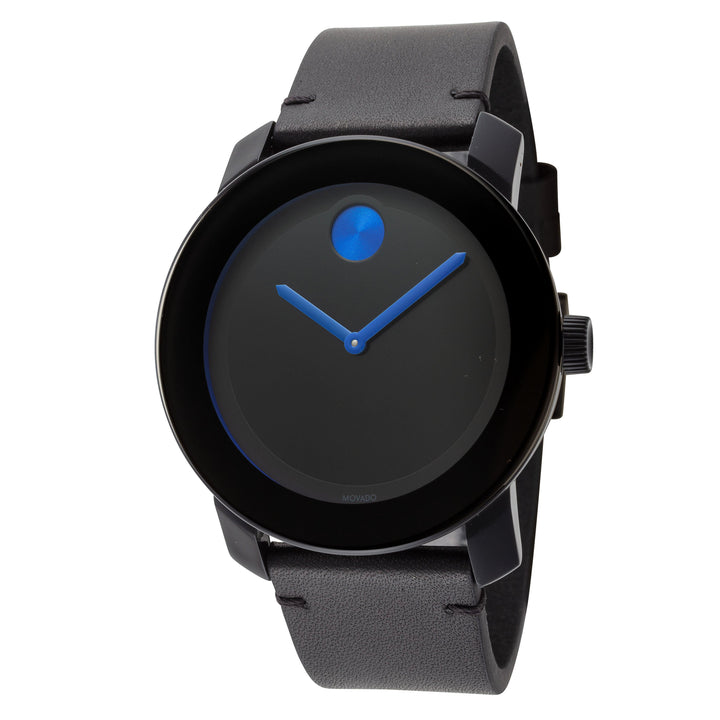 Bold 42mm / Black and Blue / Black | Black Dial