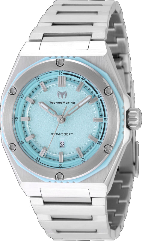 Coral Legacy 36mm / Green / Silver Green Dial