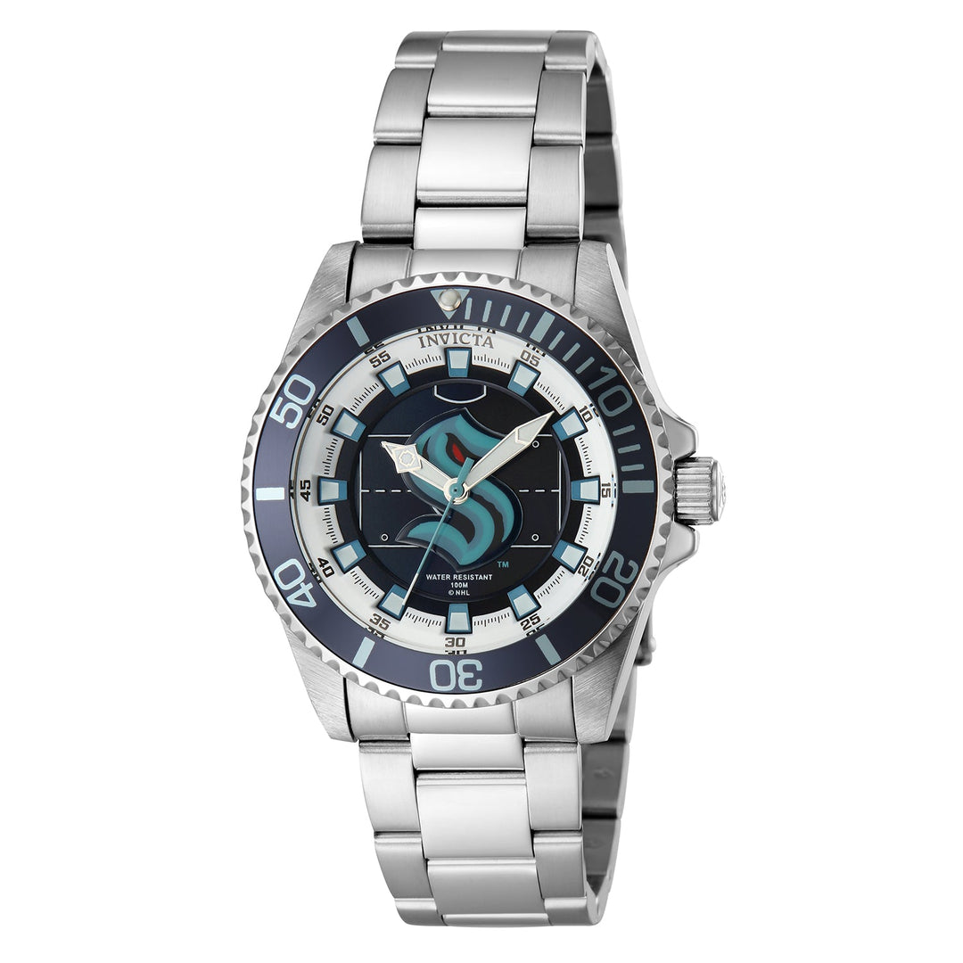 NHL Seattle Kraken NHL Seattle Kraken | Black and Blue Dial