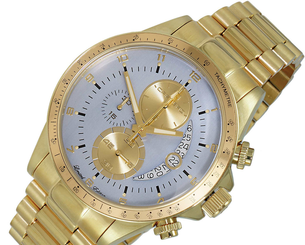 WINNER CIRCLE Gray/Goldtone | Gray Dial