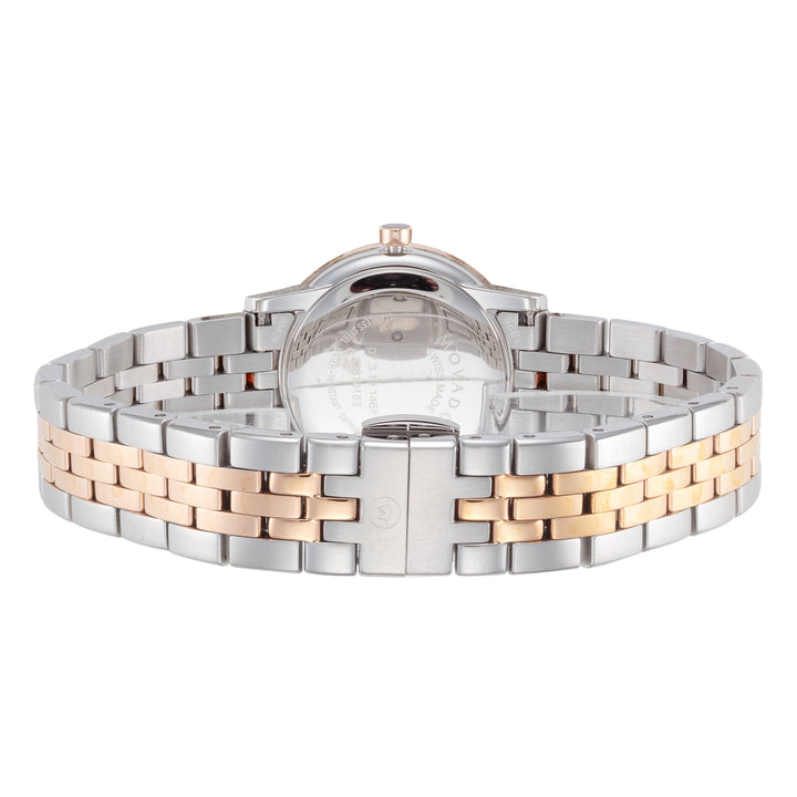 Museum 28mm / Blue Mother-of-Pearl / Silver and Rose Gold | Blue Mother-of-Pearl