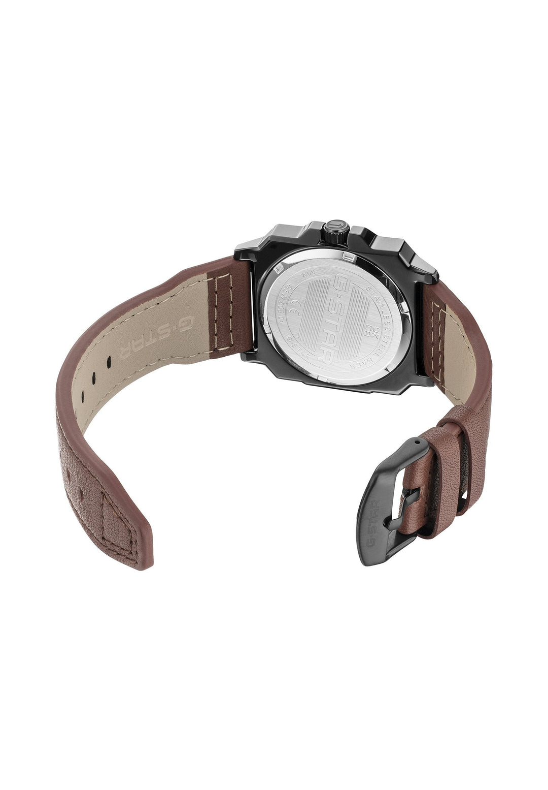 Cube Gray Dial / Brown Leather Strap Gray Dial