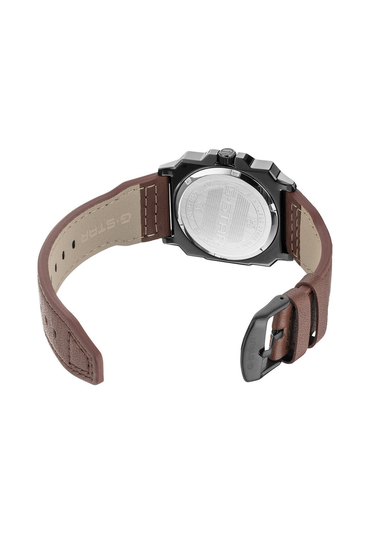 Cube Gray Dial / Brown Leather Strap Gray Dial