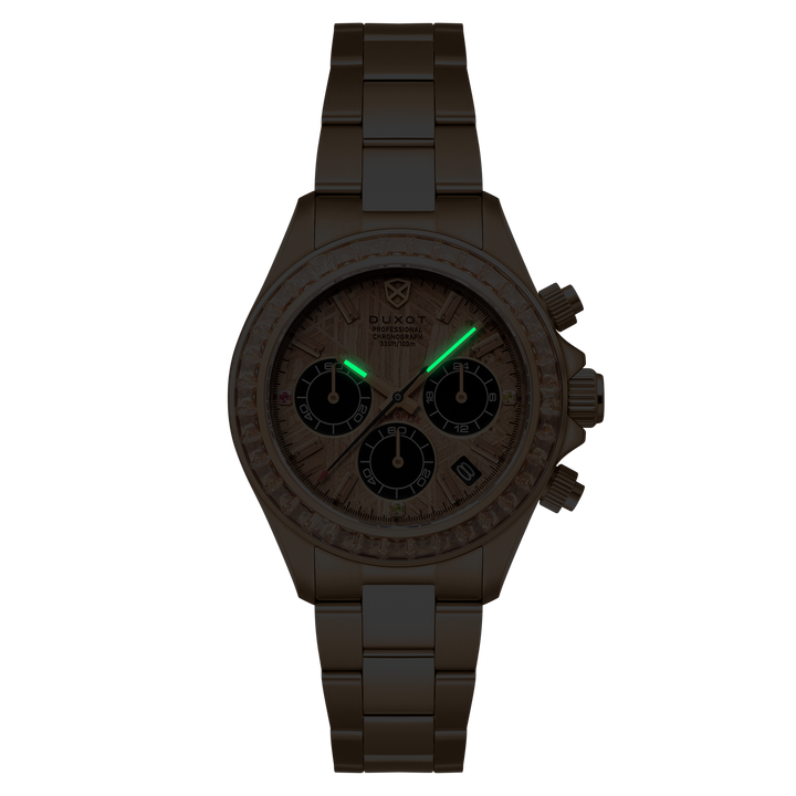 Accelero Meteorite Chronograph Limited Edition Rose Gold / Stainless Steel | Ros
