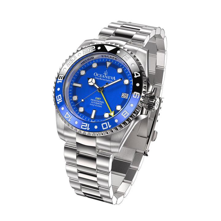 Deep Marine Explorer II GMT – Blue Dial