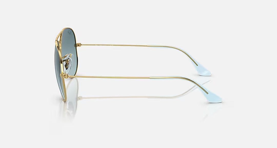 AVIATOR GRADIENT UNISEX / GOLD - BLUE GRADIENT GREY |  Dial