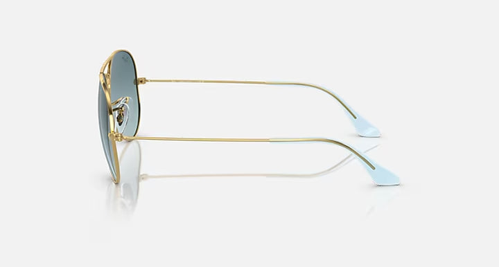 AVIATOR GRADIENT UNISEX / GOLD - BLUE GRADIENT GREY |  Dial