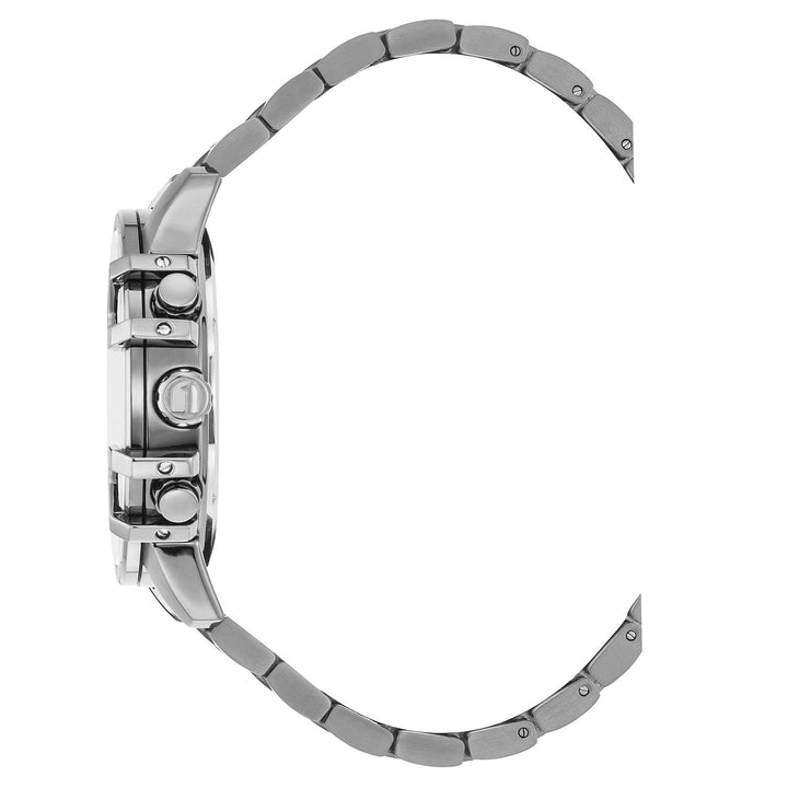Bend3D Silver-Gray Dial / Gunmetal Stainless Steel Bracelet Silver-Gray Dial
