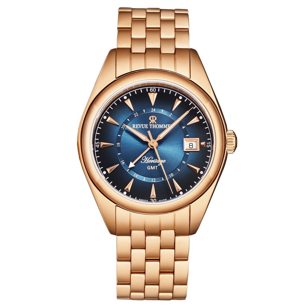 Heritage 21010.2365 / Blue | Blue Dial