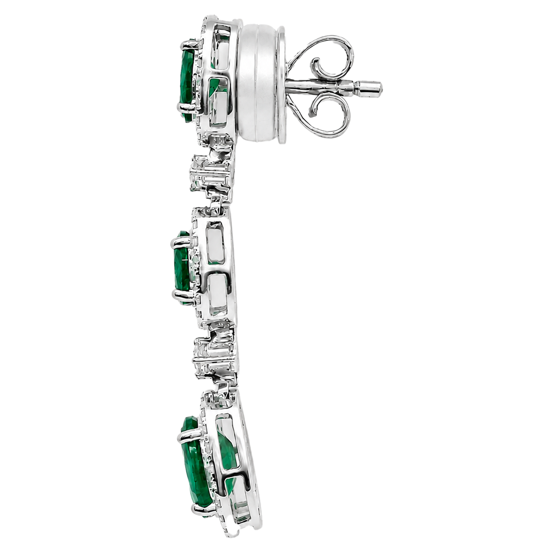 Émerelle White Gold Drop Earrings