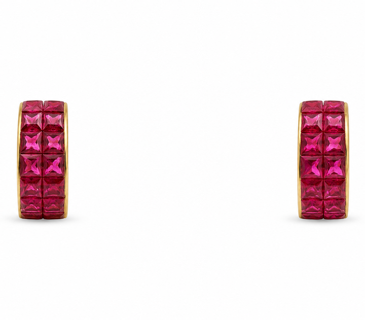 Rouge Royale Hoop Studs